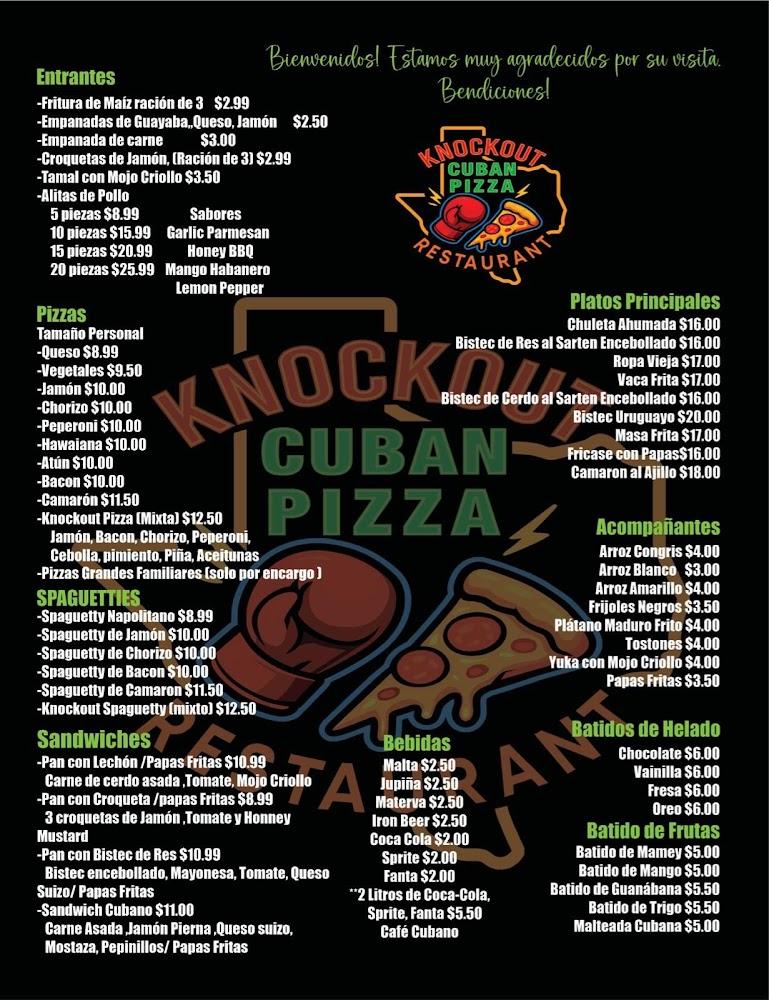 Knockout Menu image 2