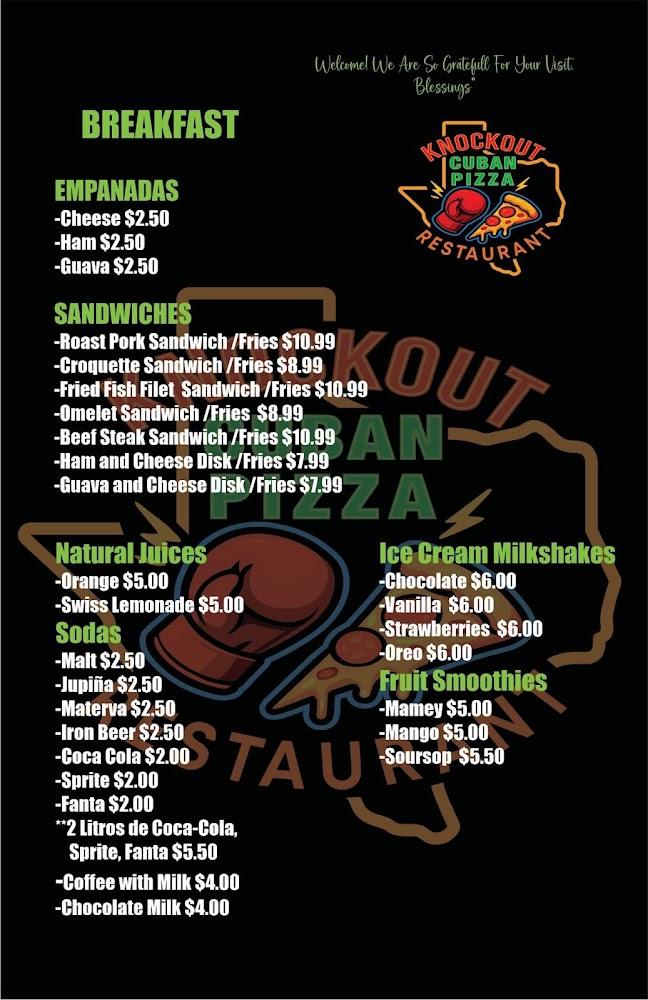 Knockout Menu image 4